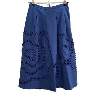 Sachin & Babi Royal Blue Midi Skirt